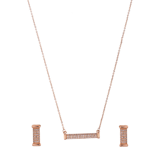Gold-Plated Diamond Pendant Chains