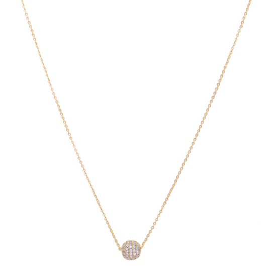 Gold-Plated Ball Pendant Chains