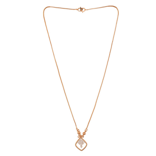 Gold-Plated Contemporary Pendant Chains