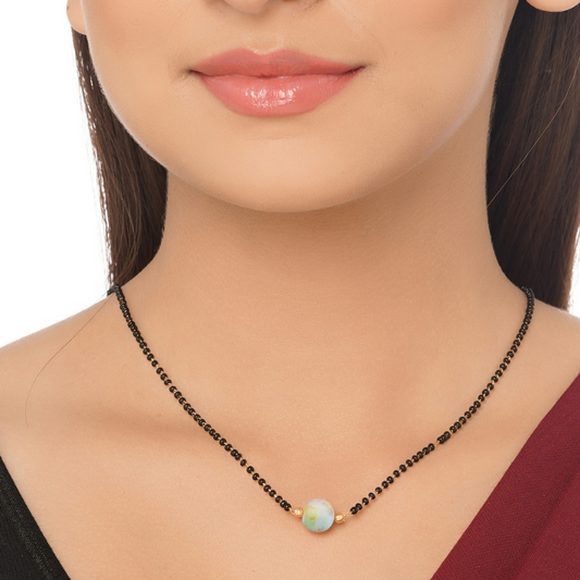 Gold-Plated Ball Mangalsutra