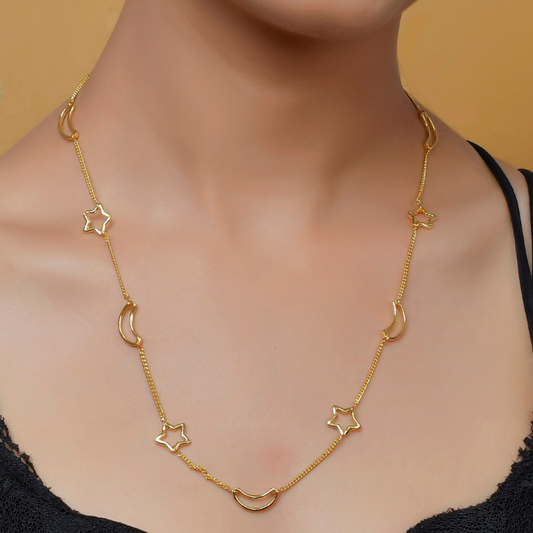 Gold-Plated Charm Chains