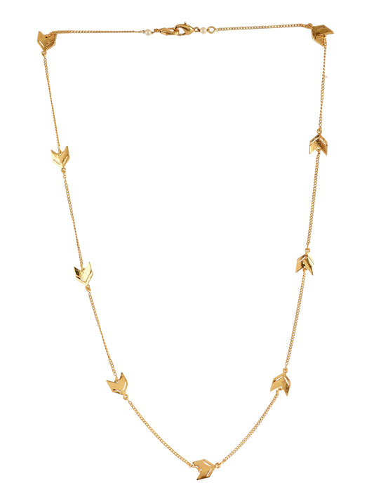 Gold-Toned Handcrafted Charm Chains